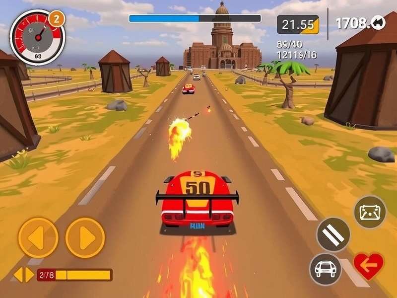 Scorching Sprint Journey Gameplay Screenshot